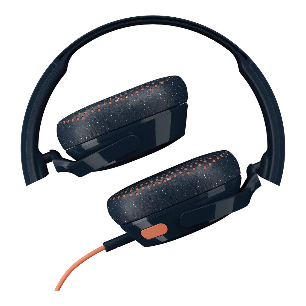 SkullCandy Riff Wired Headphones with Microphone - Blue - S5
