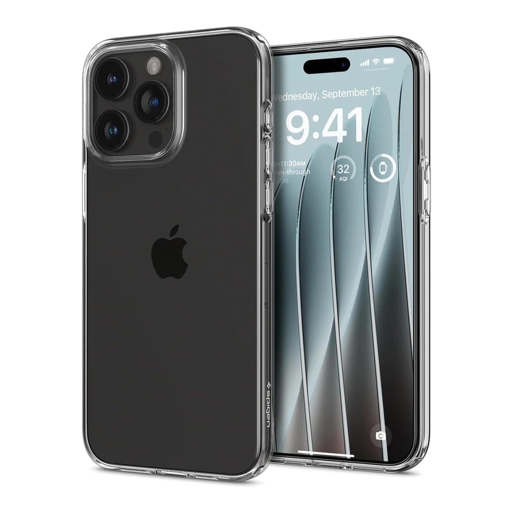 Spigen Crystal Flex Case for iPhone 15 Pro Max - Clear - ACS