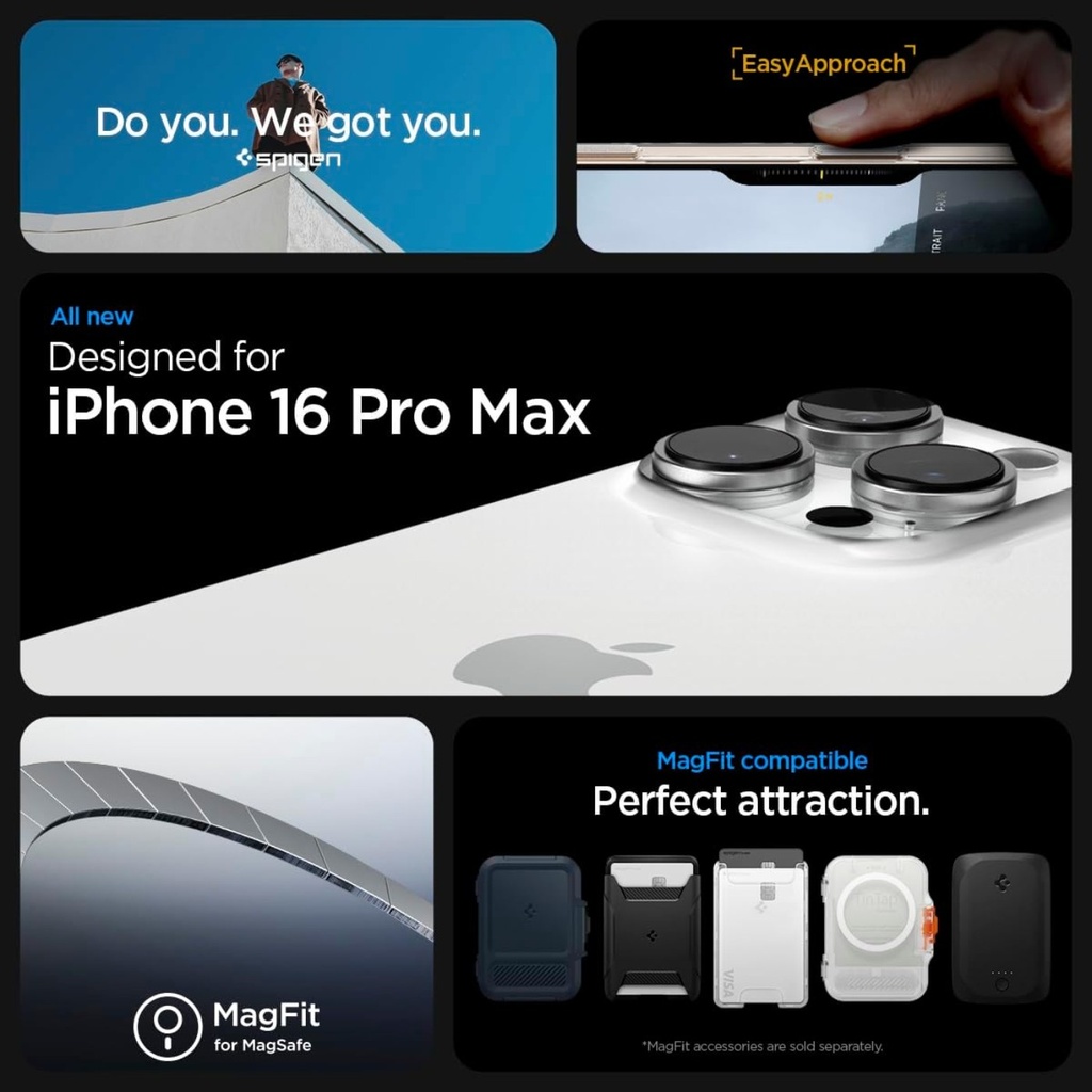Spigen Crystal Flex Magfit for iPhone 16 Pro Max - Clear - A