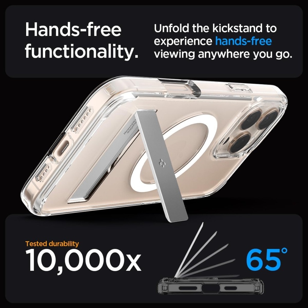 Spigen Crystal Hybrid Magfit for iPhone 16 Pro Max - Clear W
