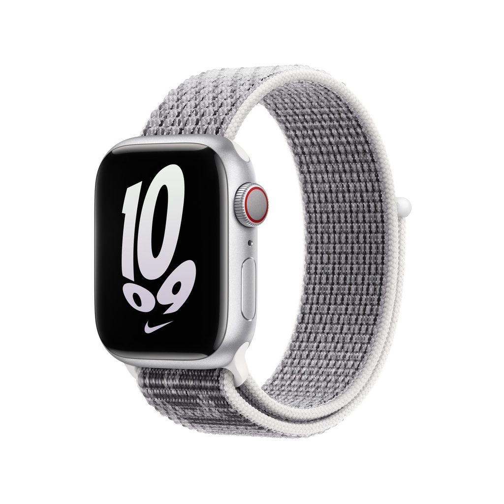 Apple Watch 41mm Sport Loop - Summit White/Black 1