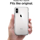 Spigen Ultra Hybrid diseño para iPhone Xs/X Case - Clear - 0