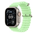 Apple Watch 49mm Ocean Band - Neon Green (One Size) 1
