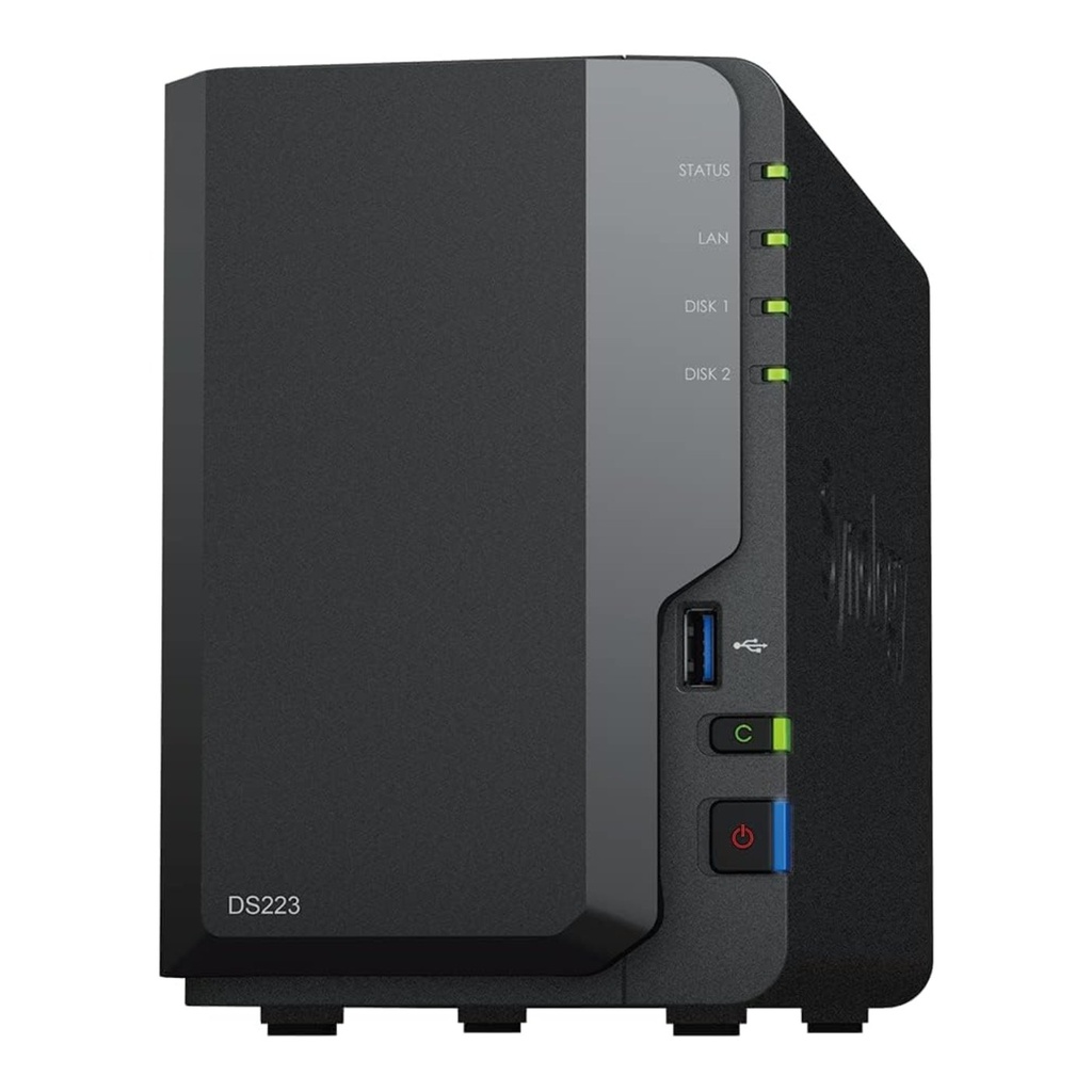 Synology DiskStation DS223 2-Bay NAS Enclosure