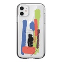 Speck Presidio Clear + Print for iPhone 11- PaintSplatter