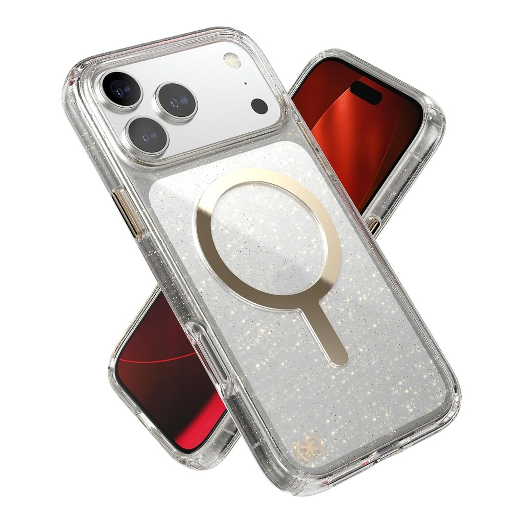 Speck Presidio Lux Glitter MagSafe for iPhone 18 - 151118-92