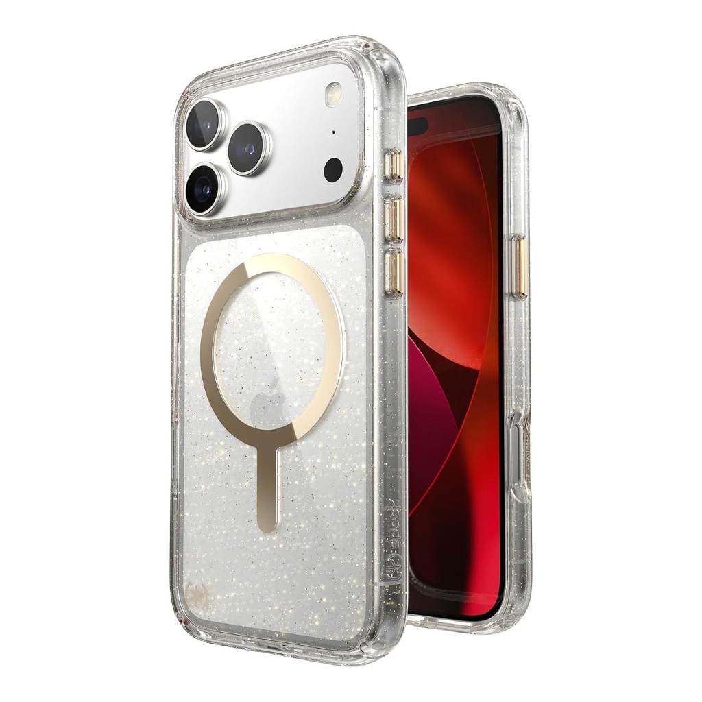 Speck Presidio Lux Glitter MagSafe for iPhone 18 - 151118-92