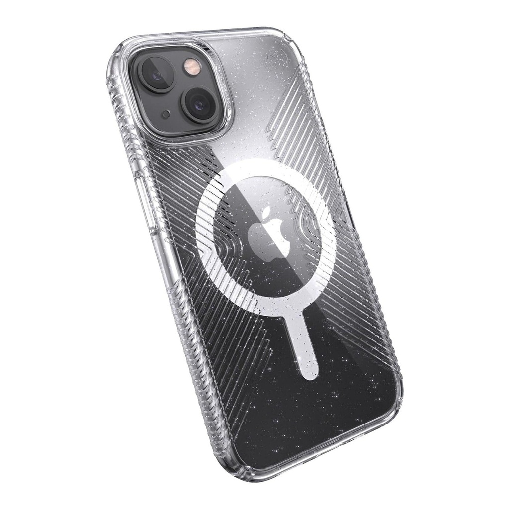 Speck Presidio Perfect Clear Glitter Case for iPhone 13/14 -