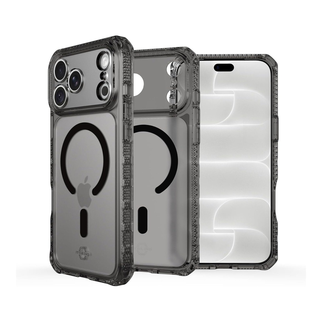 itSkins Hybrid R Vapor Case with MagSafe for 18 Pro/17 Pro -