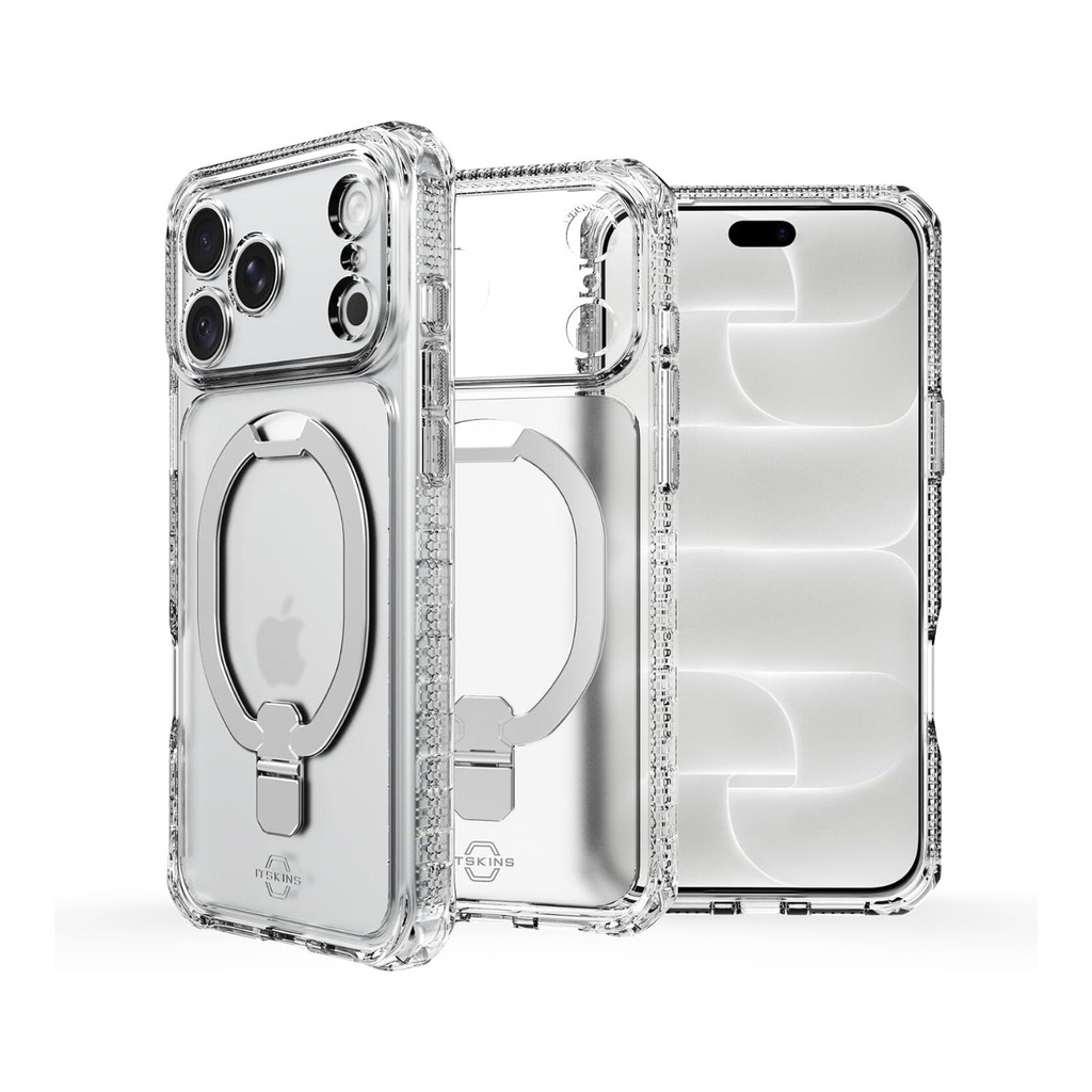 itSkins Hybrid R Vapor Stand Case with MagSafe for iPhone 17