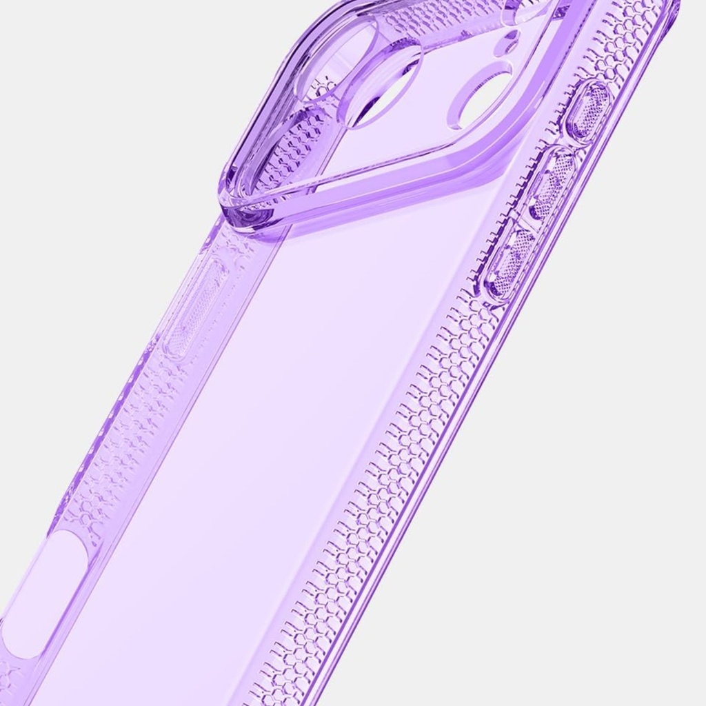 itSkins Spectrum R // Clear Case for 18 Pro / 17 Pro - Trans