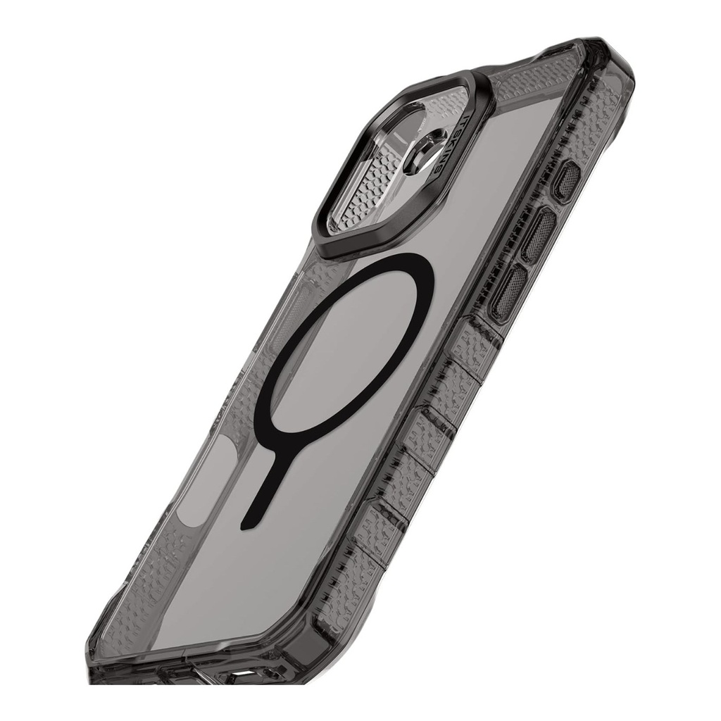 itSkins Supreme R Clear Case with MagSafe for iPhone 17 - Gr