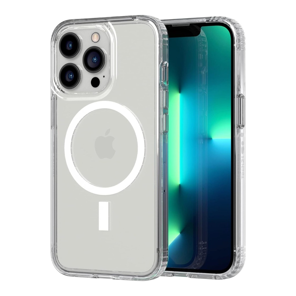 Tech21 Evo Clear Case with MagSafe for iPhone 13 Pro - Clear