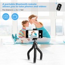 UBeesize Phone Tripod, Portable and Flexible with Wireless R