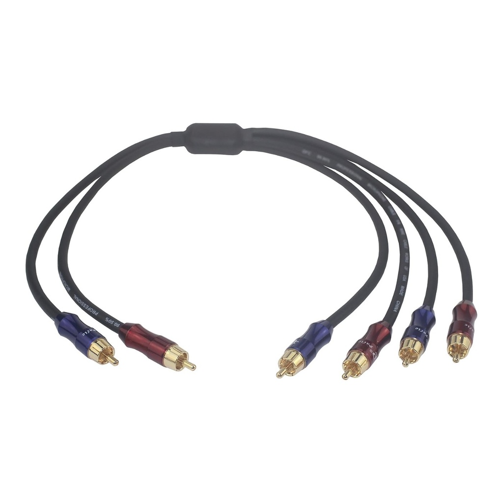 VKheroKV RCA Stereo Plug Male to Dual RCA Plug 1.5ft - Wv-rc