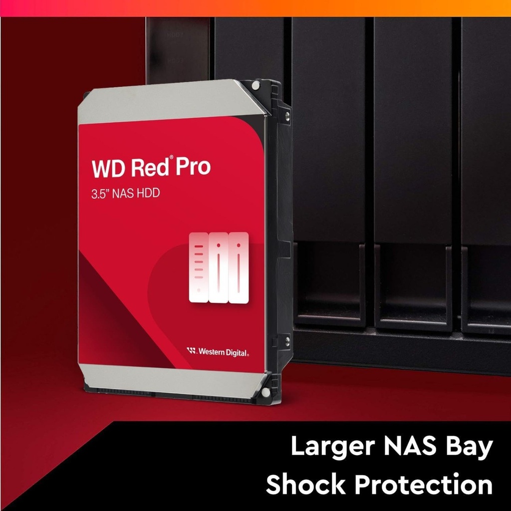 WD 18TB Red Pro NAS 3.5" HDD - WD181KFGX