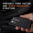 WD Game Drive SSD WD_BLACK P40 - WDBAWY0020BBK-WESN