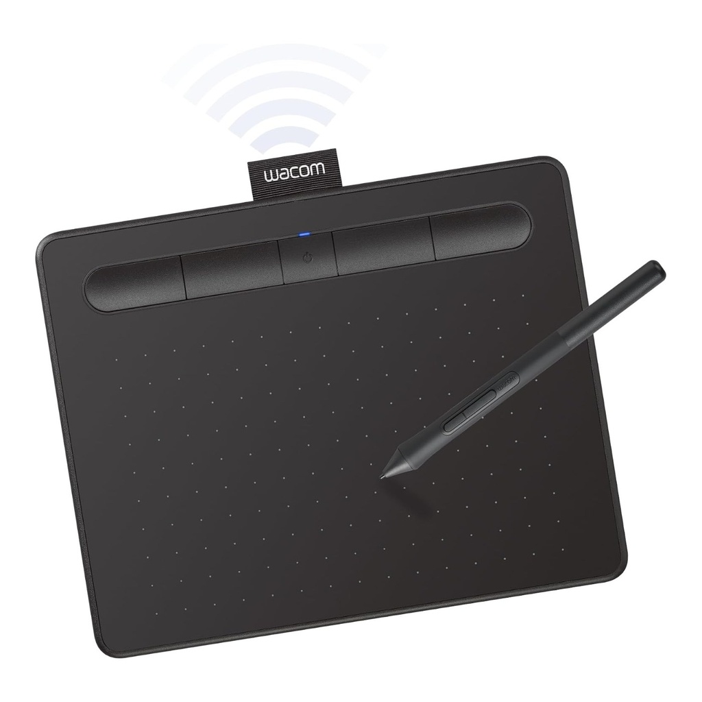 Wacom Intuos Bluetooth Creative Pen Tablet Small - Black - C