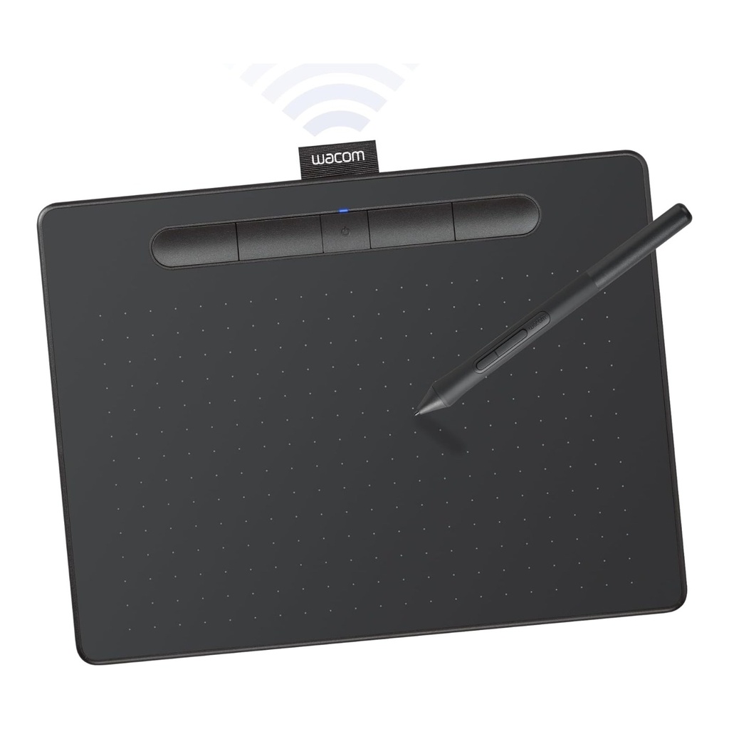 Wacom Intuos Bluetooth Creative Pen Tablet Medium - Black - 