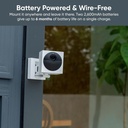 Wyze Cam Station Security Camera w/ Base Station Indoor/Outd