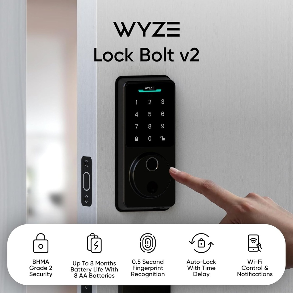 Wyze Lock Keypad - Silver - WLCKKP1