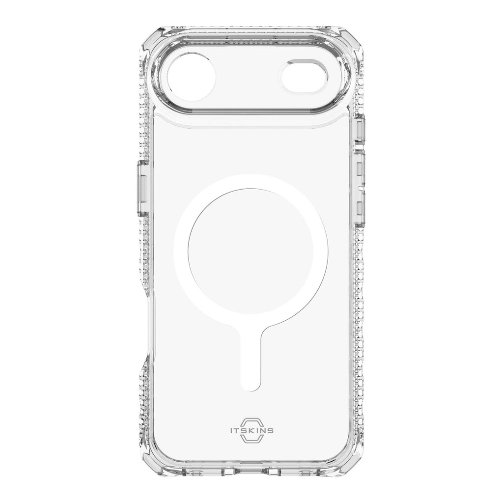 itSkins Hybrid R Clear Case with MagSafe for iPhone Air - Tr