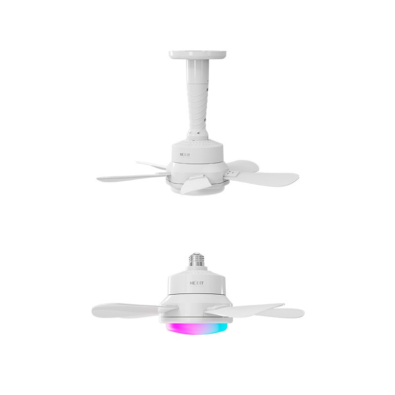 Nexxt Home Smart socket ceiling fan with RGB/CCT light 3