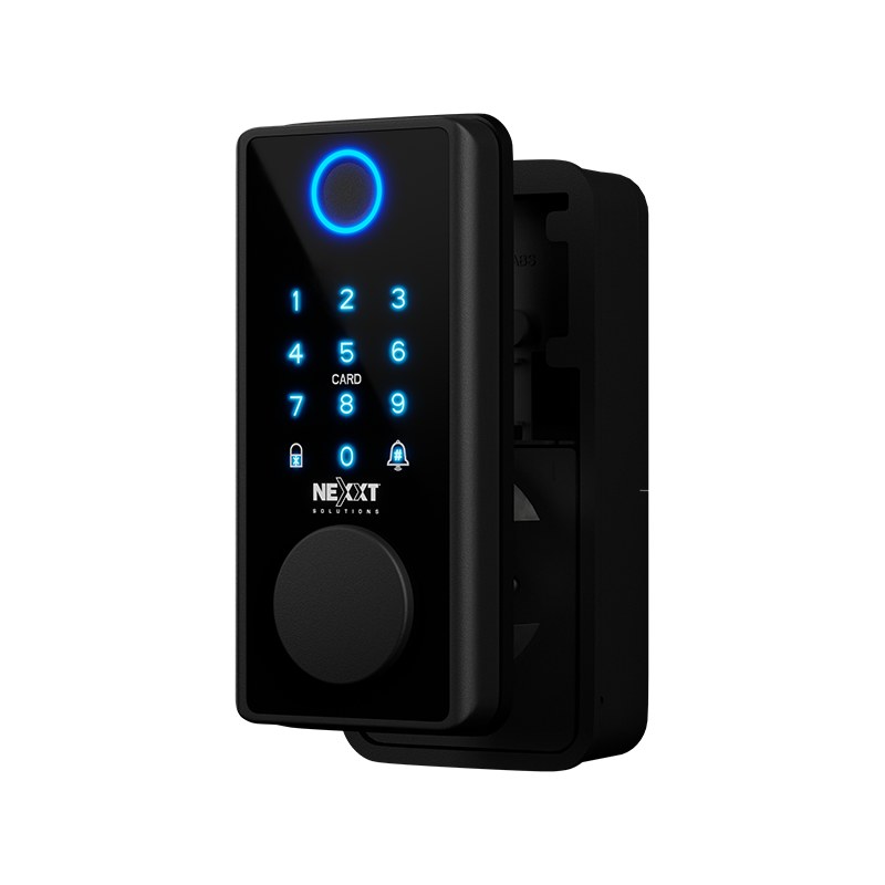 Nexxt Home Smart Wifi doorlock Black 1