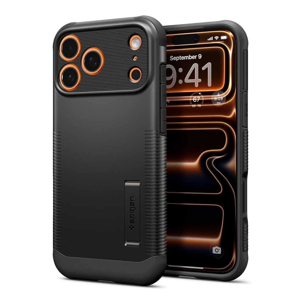 Spigen Slim Armor Magfit for iPhone (17 Pro - Black)