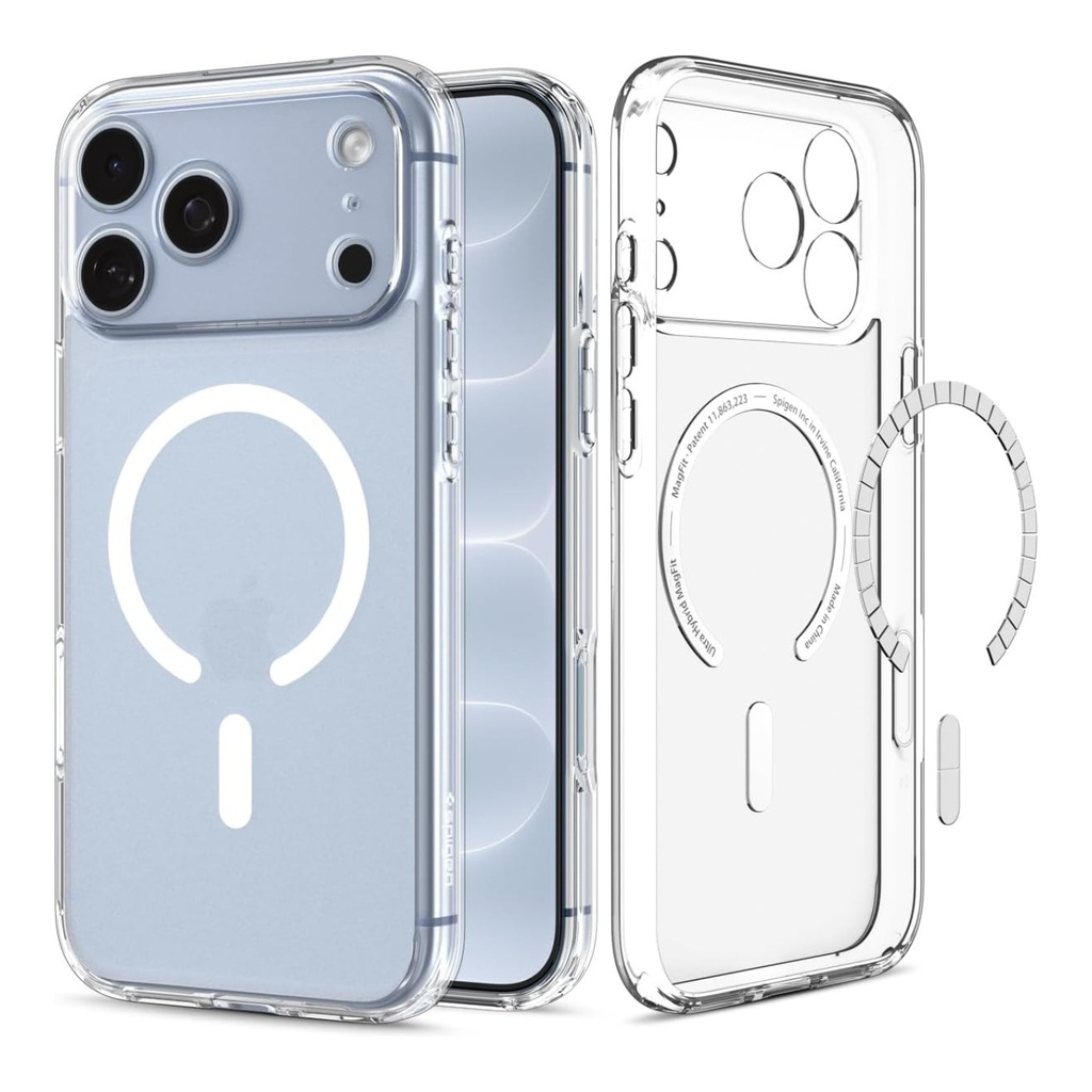 Spigen Ultra Hybrid Matte Mag Fit  (18 Pro Max - Frost White