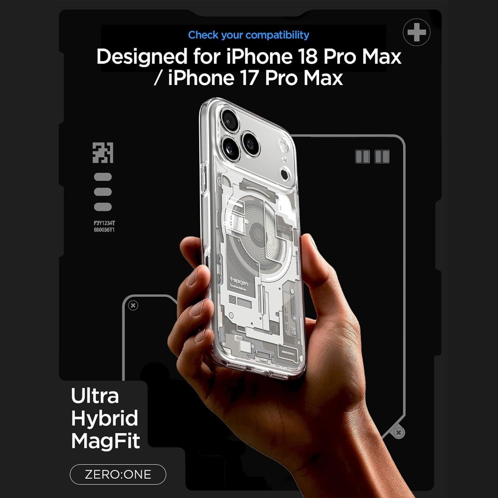 Spigen Ultra Hybrid With MagFit ZeroOne (18 Pro Max - Natura