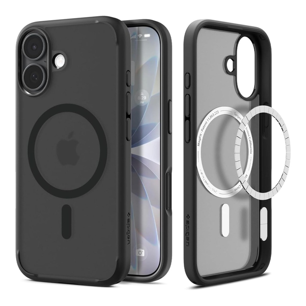 Spigen Ultra Hybrid T MagFit for iPhone 17 Pro (Matte Black)