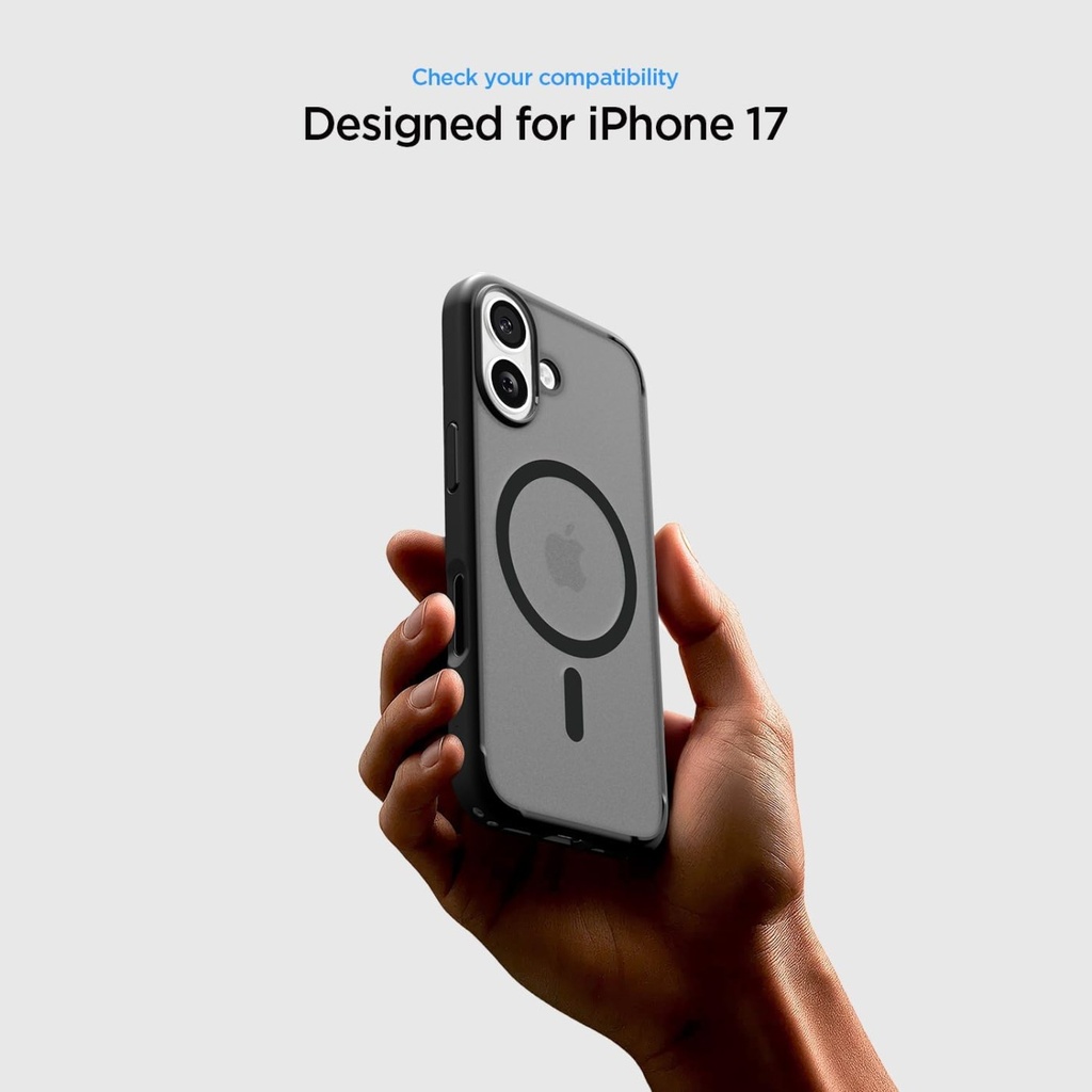 Spigen Ultra Hybrid T MagFit for iPhone 17 Pro (Matte Black)