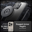 Spigen Rugged Armor Magfit for iPhone 15 (15 Pro Max - Matte