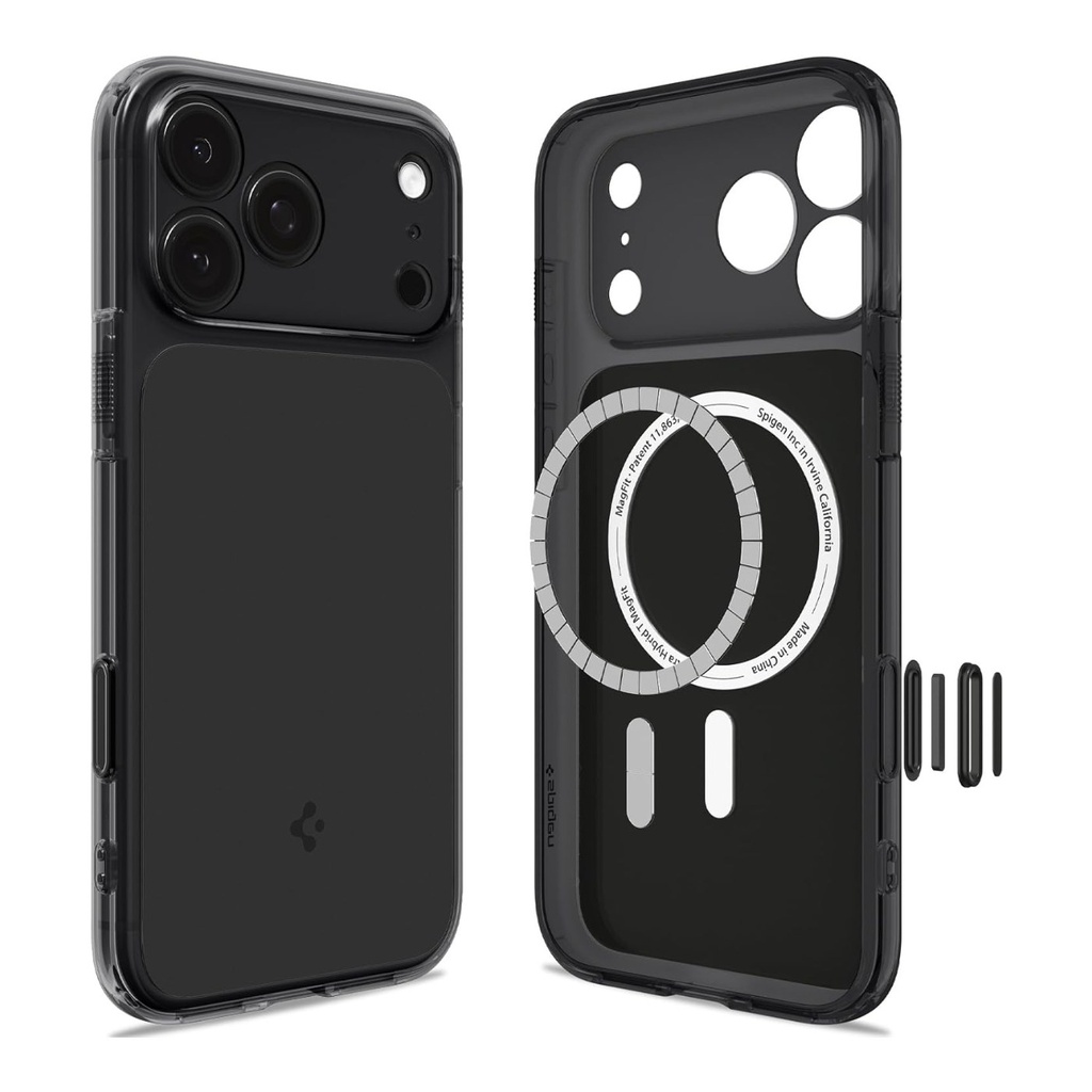 Spigen Ultra Hybrid T MagFit for iPhone 17 Pro Max (Matte Bl