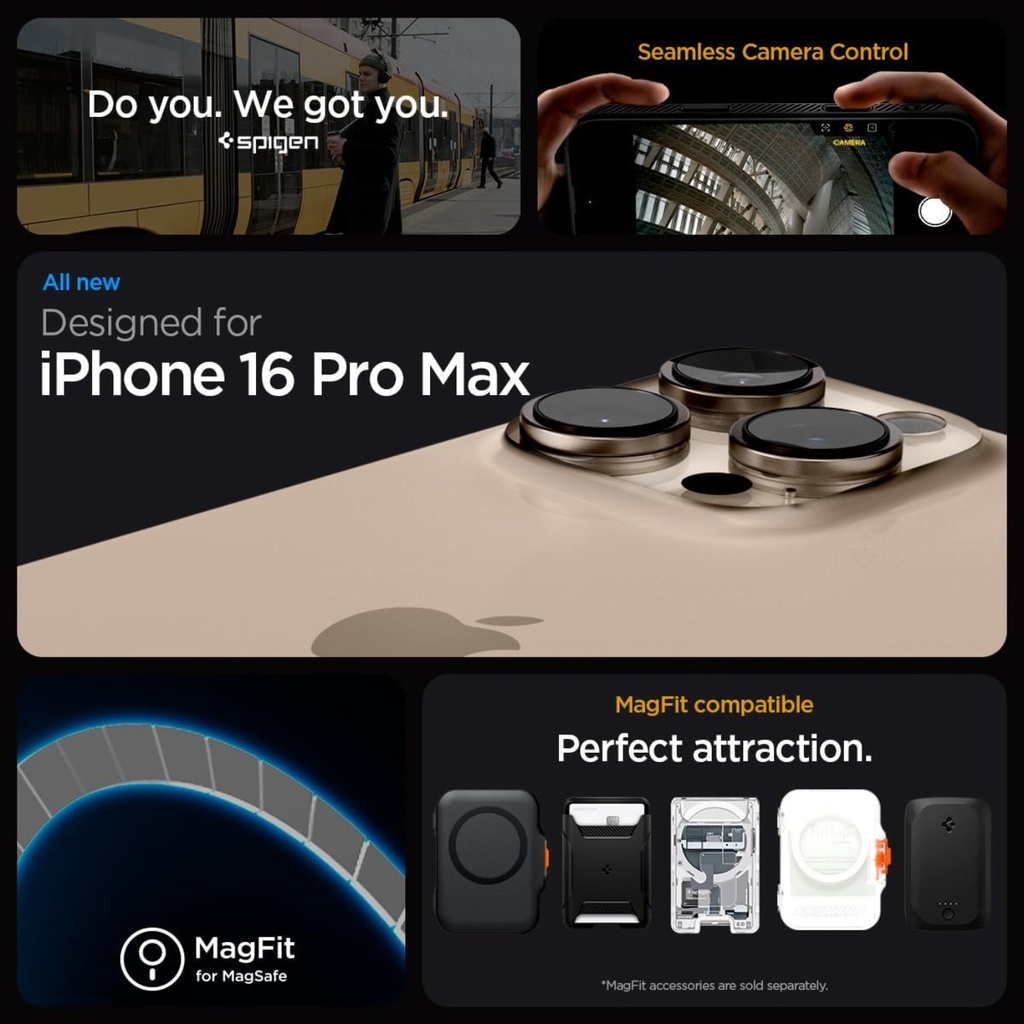 Spigen Liquid Air (16 Pro Max - Matte Black)