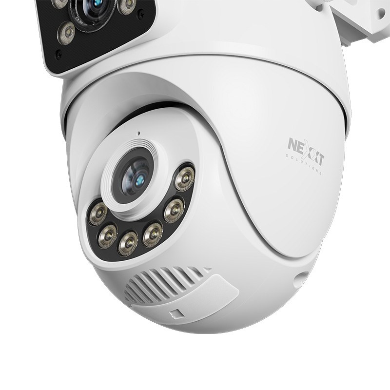 Nexxt Home Outdoor Dual lens PTZ + Fixed camera RJ45 1