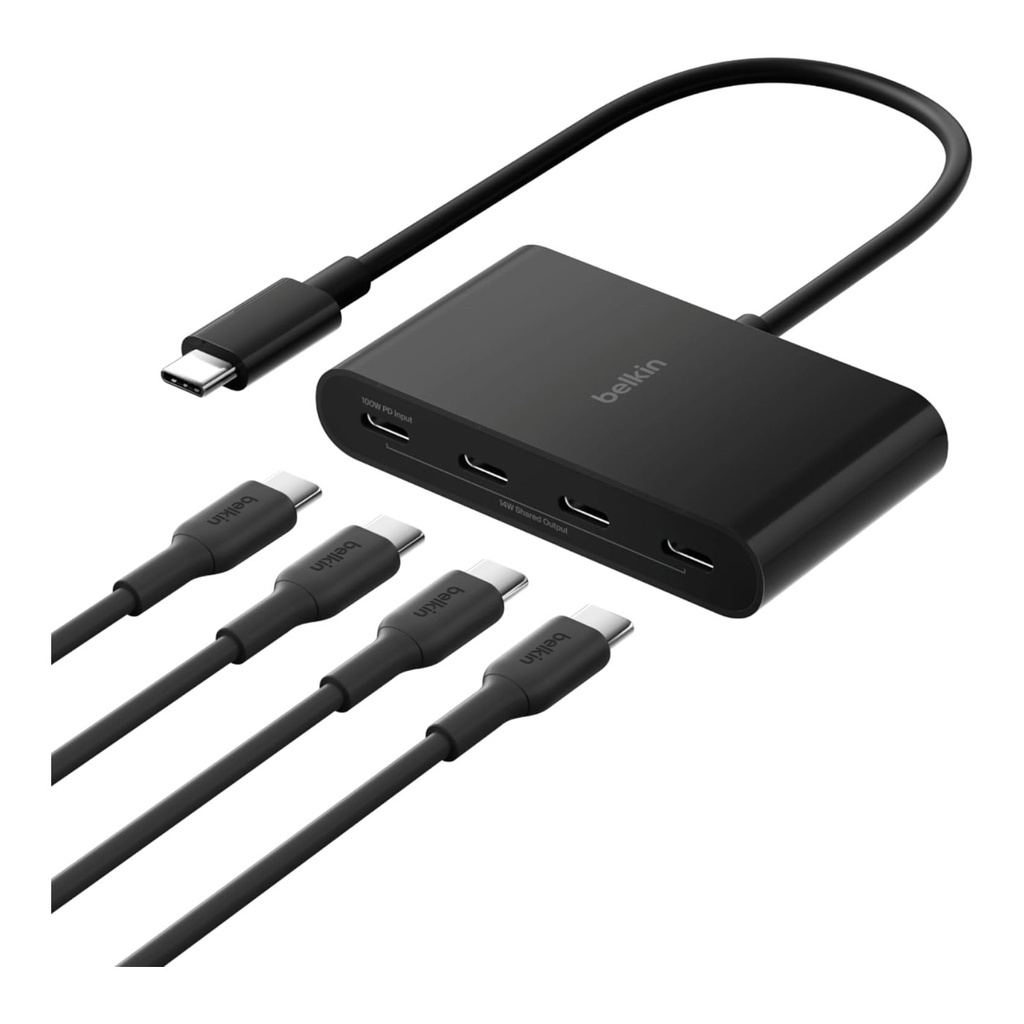 Belkin 5-Port USB-C Hub with Dual USB-C Ports - AVC022fqPK