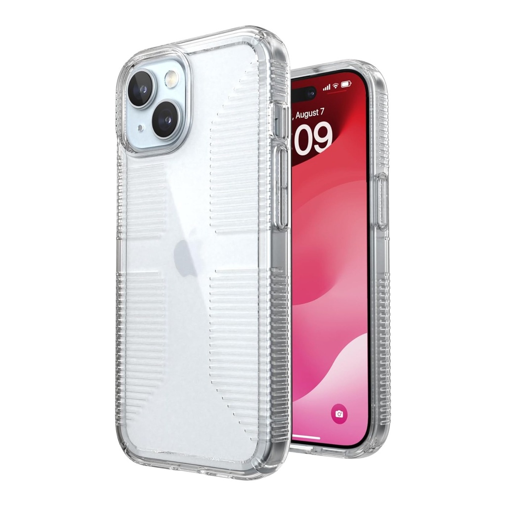Speck Gemshellgrip for iPhone (iPhone 15 - Clear)