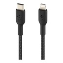 Belkin BoostCharge USB-C to USB-C Braided Cable 3ft - White 