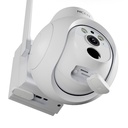 Nexxt Home Outdoor 4G PTZ battery Camera 2K with solar panel 1