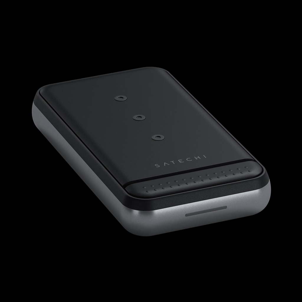 Satechi Duo Wireless Charger Power Stand - Space Gray - ST-U