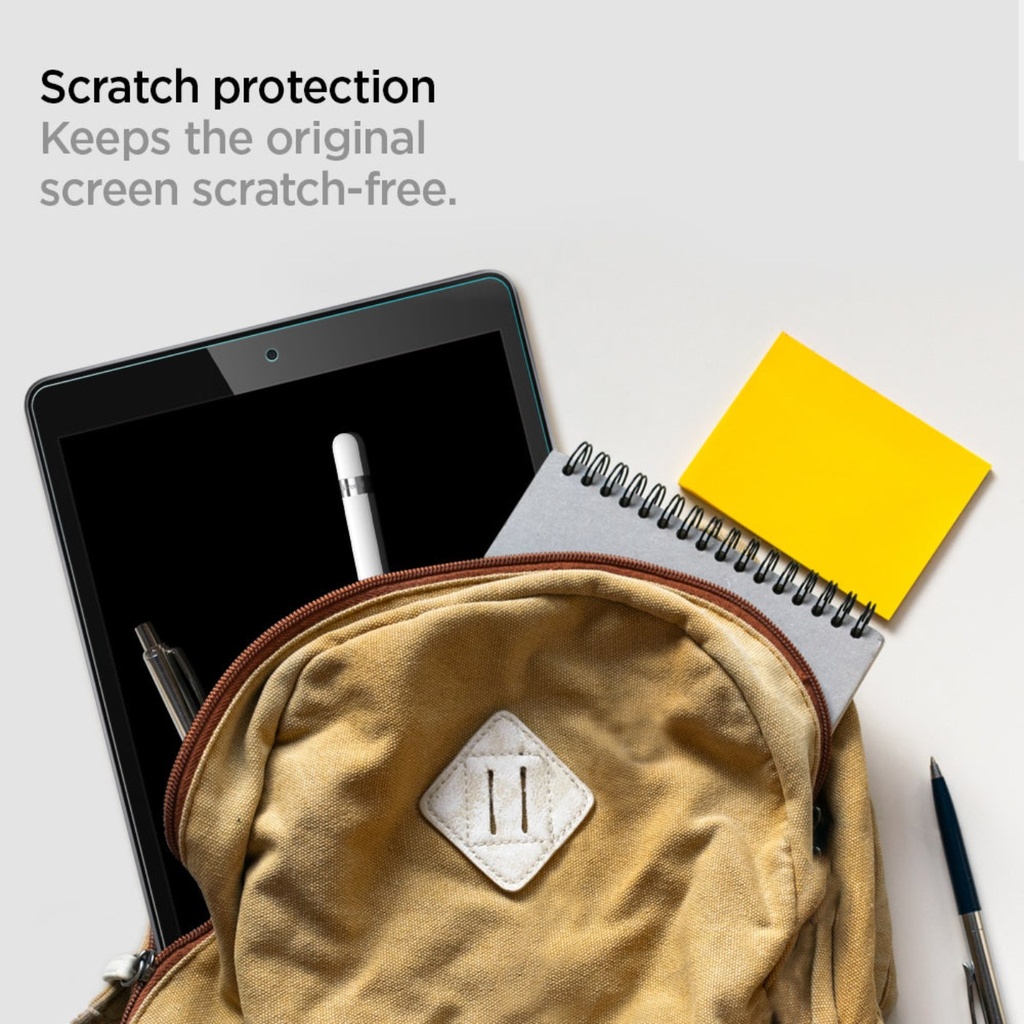 Spigen Protector glas.tR Slim for iPad 10.2" - Clear - AGL00
