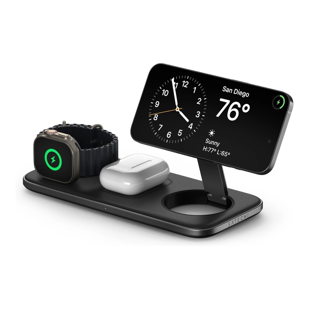 Satechi Qi2 Trio Wireless Charging Pad - ST-QTPM-EA
