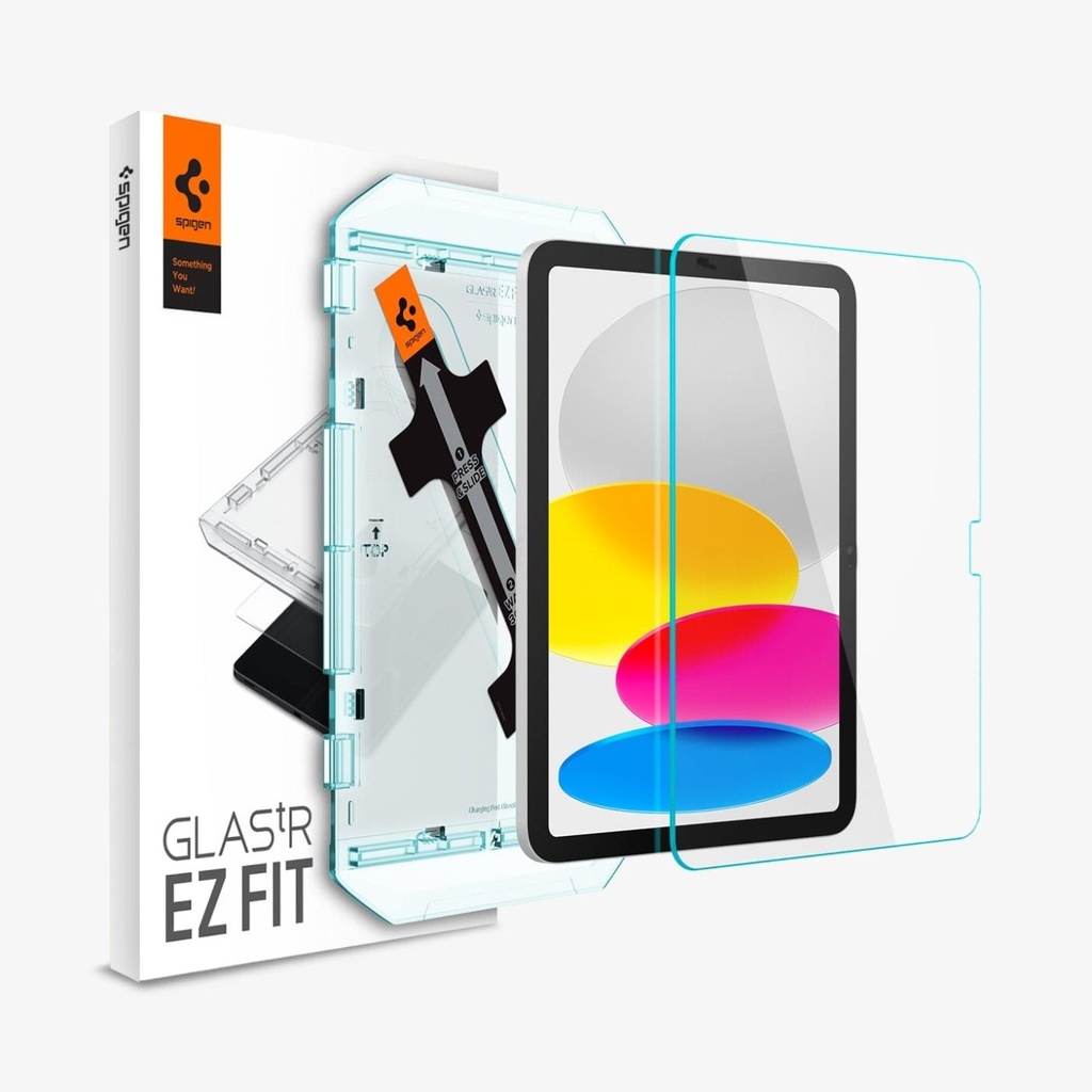 Spigen iPad 10.9" (2022) Screen Protector EZ FIT GLAS.tR - A