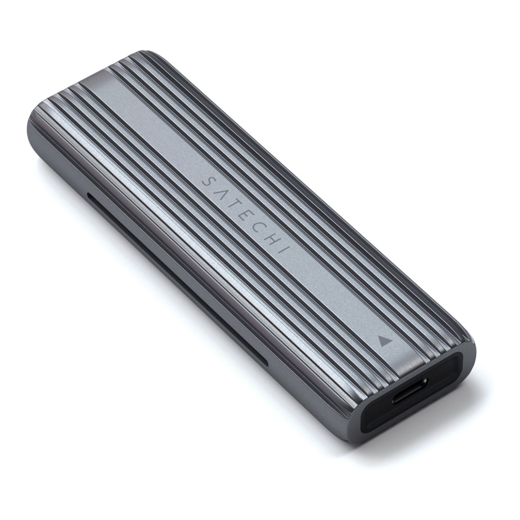 Satechi USB-C NVME AND Sata SSD Enclosure - Space Gray - ST-