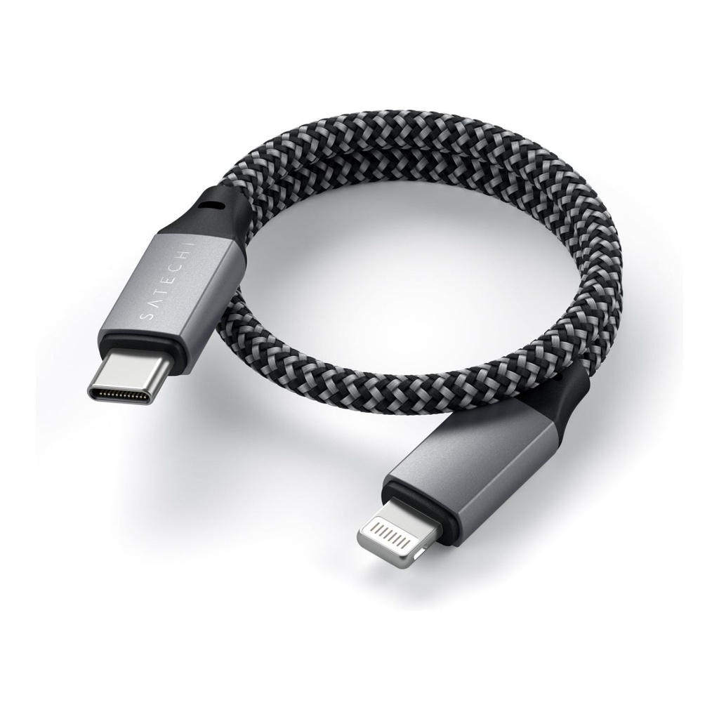 Satechi USB-C to Lightning Cable - 10 Inches - ST-TCL10M