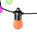 Nexxt Home Smart Outdoor LED String lights RGBIC (15 Bulbs/48ft) 4