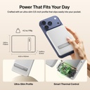 Belkin BoostCharge Slim 5K Magnetic Power Bank, White - BPD0