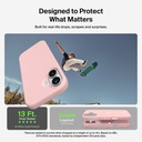 Belkin SheerForce Protect Case for iPhone 17, Pink - MSA038f